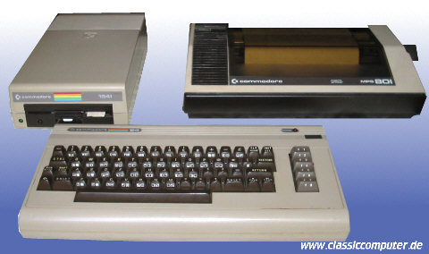 C64 mit 1541 und MPS 801